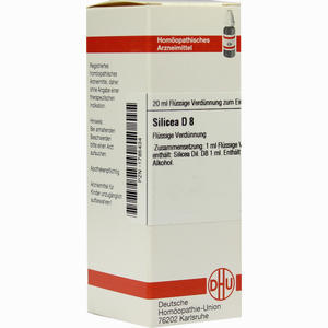 Silicea D8 Dilution DHU-Arzneimittel 20 ml - ab 0,00 €