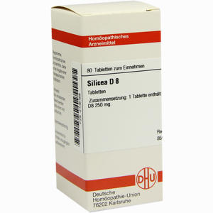 Silicea D8 Tabletten 80 Stück - ab 8,59 €