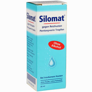 Silomat gegen Reizhusten Pentoxyverin Tropfen  30 ml Silomat gegen Reizhusten Pentoxyverin Tropfen  30 ml