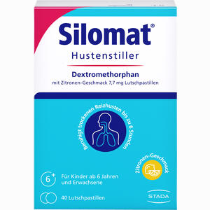 Silomat Hustenstiller Dmp Zitrone Lutschpastillen 40 Stück - ab 11,76 €