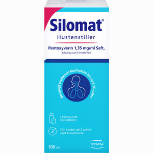 Silomat Hustenstiller Pentoxyverin 1. 35 Mg/Ml Saft 100 ml - ab 6,14 €