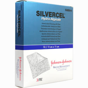 Silvercel Hydroalginat Verband 11x11cm Kompressen 10 Stück - ab 62,29 €