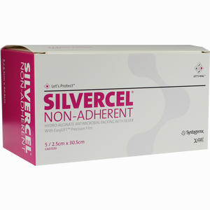 Silvercel Non- Adherent Tamponade 2. 5x30. 5cm Tpo 5 Stück - ab 59,50 &euro;