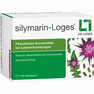 Silymarin- Loges Hartkapseln 200 Stück - ab 51,60 €