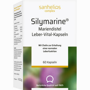 Silymarine Mariendistel Leber- Vital- Kapseln 60 Stück - ab 11,43 €