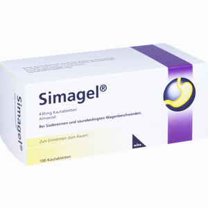 Simagel Kautabletten 100 Stück - ab 10,64 €