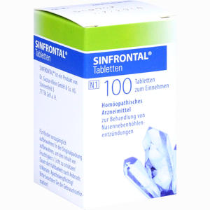 Sinfrontal Tabletten 100 Stück - ab 12,57 €
