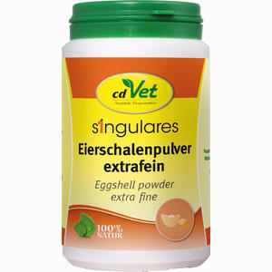 Singulares Eierschalenpulver Extrafein Vet  350 g - ab 7,24 €