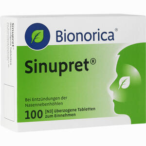 Sinupret Bionorica überzogene Tabletten  100 Stück - ab 17,30 €