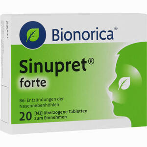 Sinupret Forte Dragees Bionorica  20 Stück - ab 6,99 €