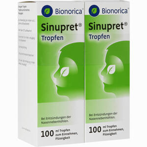 Sinupret Tropfen Bionorica  2 x 100 ml - ab 16,63 €