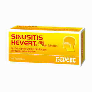 Sinusitis Hevert Sl Tabletten 40 Stück - ab 7,98 €