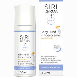 Siriderma Baby- und Kindercreme 50 ml - ab 16,49 &euro;