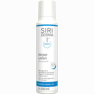 Siriderma Körperlotion Ohne Duftstoffe 200 ml - ab 17,93 €