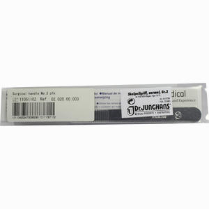 Skalpell Griff Feather Gr.3 Klinge 10- 15  1 Stück - ab 14,10 €