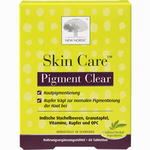 Skin Care Pigment Clear Tabletten 60 Stück - ab 21,15 €