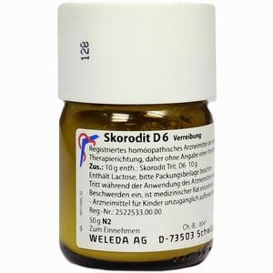 Skorodit D6 Trituration 50 g - ab 0,00 &euro;
