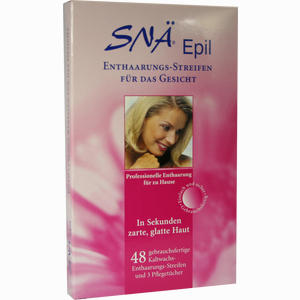Snä Epil Enthaarungs- Streifen für Das Gesicht  48 Stück - ab 4,28 €