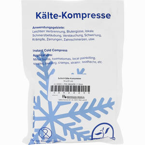 Sofort Kälte Kompresse 15x21cm Kompressen Brinkmann Medical ein Unternehmen der Dr. Junghans Medical GmbH 1 Stück - ab 1,00 &euro;