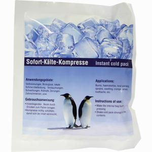 Sofort- Kälte- Kompresse Quick 13x15cm Kompressen 1 Stück - ab 1,15 €