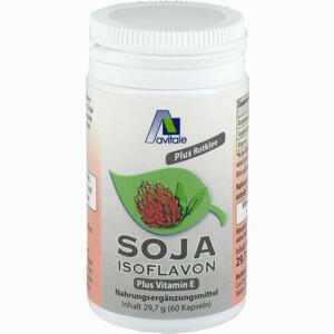 Soja Isoflavon Kapseln 60mg+e  60 Stück