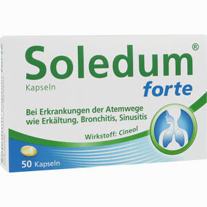 Soledum Kapseln Forte  50 Stück - ab 16,95 €