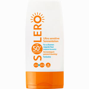 Solero Ultra Sensitive Sonnenlotion Lsf50+ Reise  50 ml - ab 0,00 €