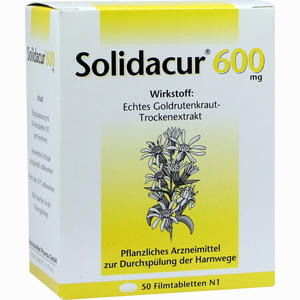 Solidacur 600mg Filmtabletten 50 Stück - ab 18,04 €
