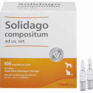 Solidago Compositum Ad Us. Vet. Ampullen 100 Stück - ab 167,40 €