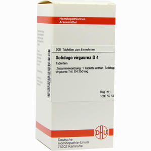 Solidago Virga D4 Tabletten 200 Stück - ab 0,00 &euro;