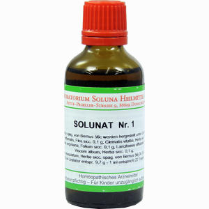 Solunat Nr. 1 Tropfen 50 ml - ab 0,00 &euro;