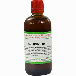 Solunat Nr. 1 Tropfen 100 ml - ab 0,00 €