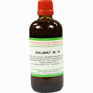 Solunat Nr. 10 Tropfen 100 ml - ab 0,00 €