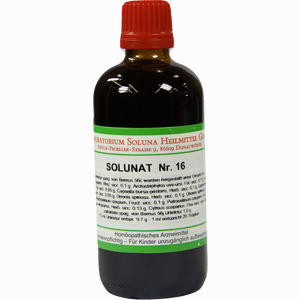 Solunat Nr. 16 Tropfen 100 ml - ab 0,00 €
