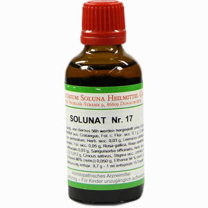 Solunat Nr. 17 Tropfen 50 ml - ab 0,00 &euro;