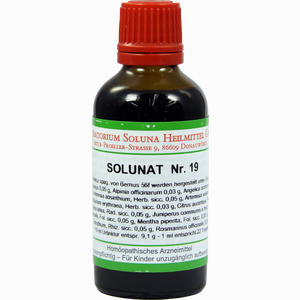 Solunat Nr. 19 Tropfen 50 ml - ab 0,00 €