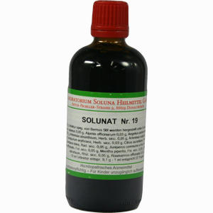 Solunat Nr. 19 Tropfen 100 ml - ab 0,00 €