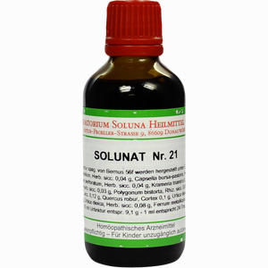 Solunat Nr. 21 Tropfen 50 ml - ab 0,00 &euro;