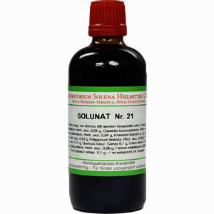 Solunat Nr. 21 Tropfen 100 ml - ab 0,00 €