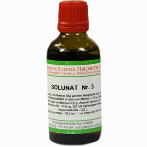 Solunat Nr. 3 Tropfen 50 ml - ab 0,00 &euro;