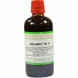 Solunat Nr. 4 Tropfen 100 ml - ab 0,00 €