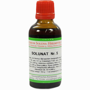 Abbildung von Solunat Nr. 5 Tropfen 50 ml