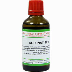 Solunat Nr. 6 Tropfen 50 ml - ab 0,00 &euro;