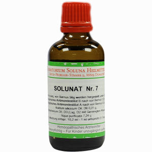 Solunat Nr. 7 Tropfen 50 ml - ab 0,00 €