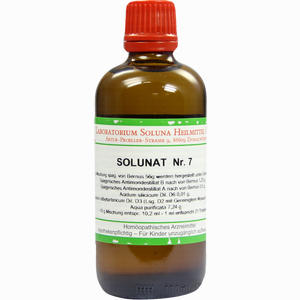 Solunat Nr. 7 Tropfen 100 ml - ab 0,00 &euro;
