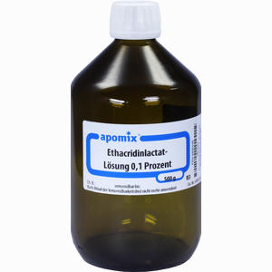 Solutio Ethacridinlactat- Lösung 0,1 %  500 ml - ab 7,62 €