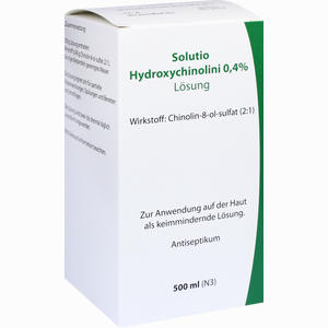 Solutio Hydroxychinolini 0.4% Lösung Leyh Pharma 500 ml - ab 0,00 €