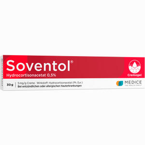 Soventol Hydrocortisonacetat 0.5% Creme 30 g - ab 10,52 €