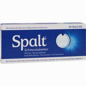 Spalt Schmerztabletten  20 Stück - ab 7,16 €