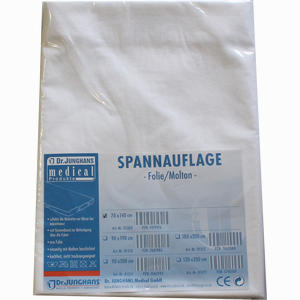 Spannauflage Folie/Molton 70x140xcm 1 Stück - ab 11,86 €